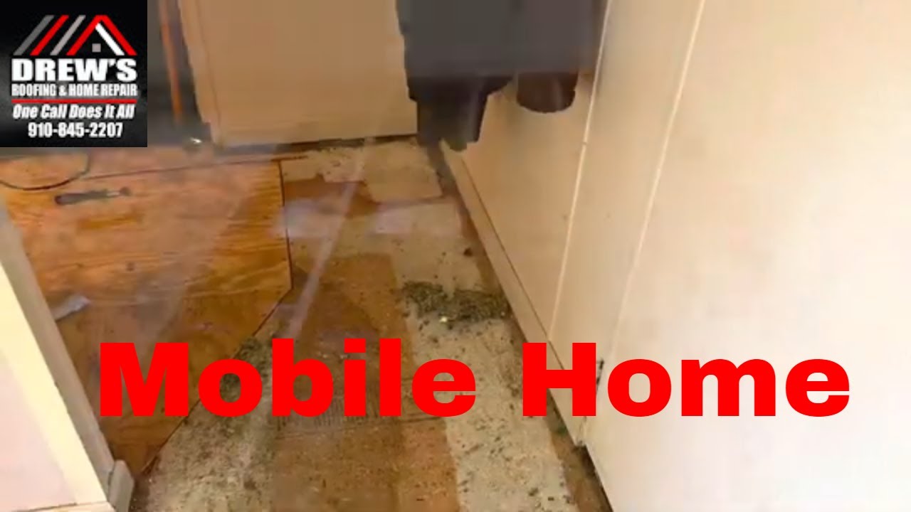 How to Repair Mobile Home Single Wide Trailer Floors