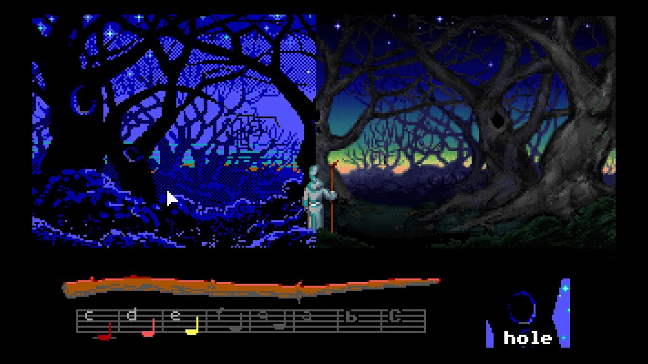 LOOM™ EGA vs VGA - DOS Nostalgia