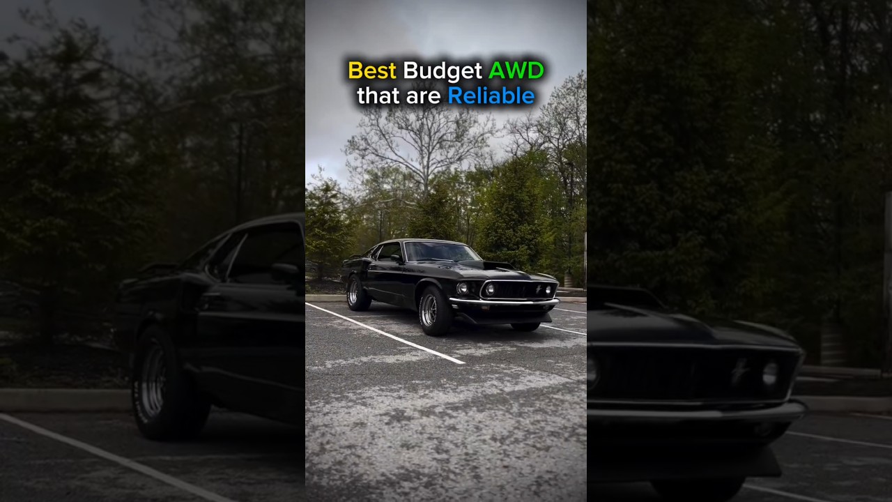 Most Reliable AWD Cars 🚗 #car #cars #automobile #sportscar #shorts