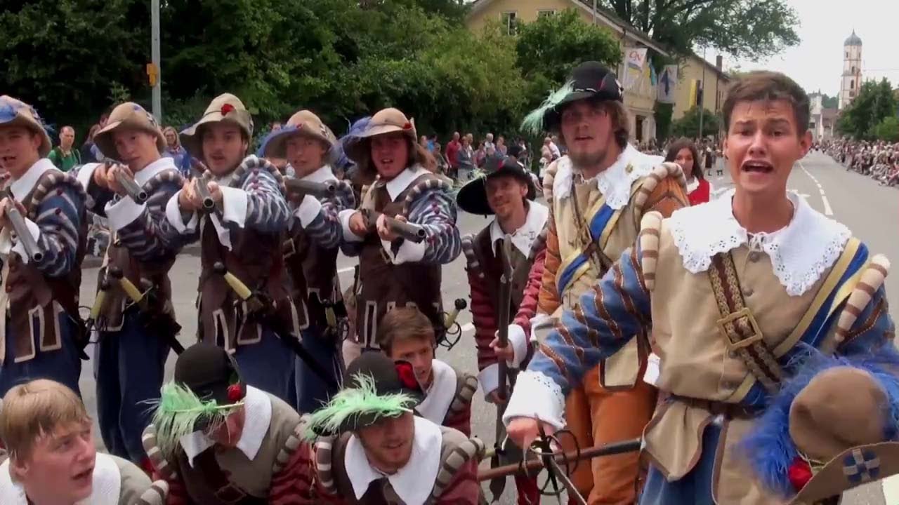 Biberacher Schützenfest 2017, Historischer Festzug