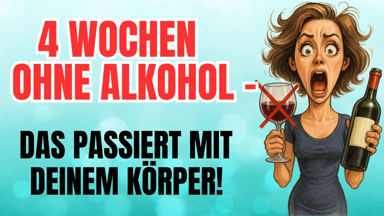 Alkoholverzicht: 4 Wochen ohne Alkohol und dein Körper leistet Unglaubliches!