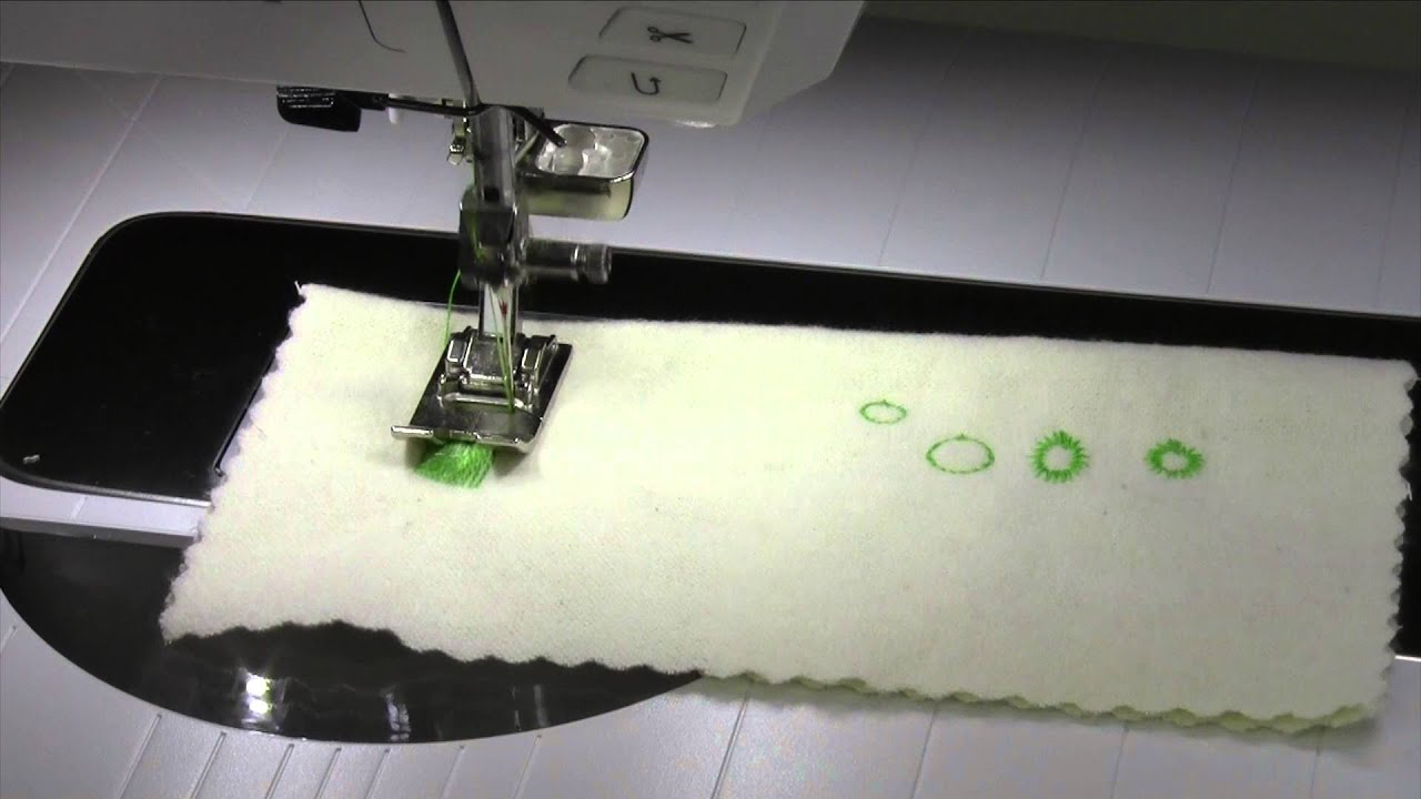 Bernina 770 41 Mending Stitches
