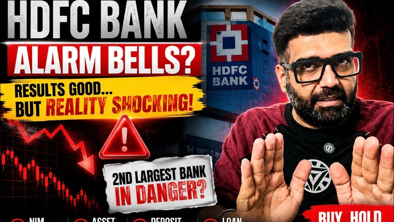 🚨 HDFC Bank mein sab kuch theek nahi hai? 😳Q1 Results ke baad kya kare? #hdfcbank #banknifty #crash 