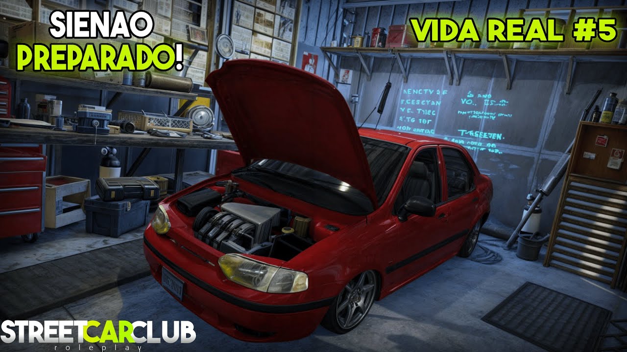 TURBINEI e PREPAREI o Siena! (Deu ruim?!) - VIDA REAL Street Car Club RP #5