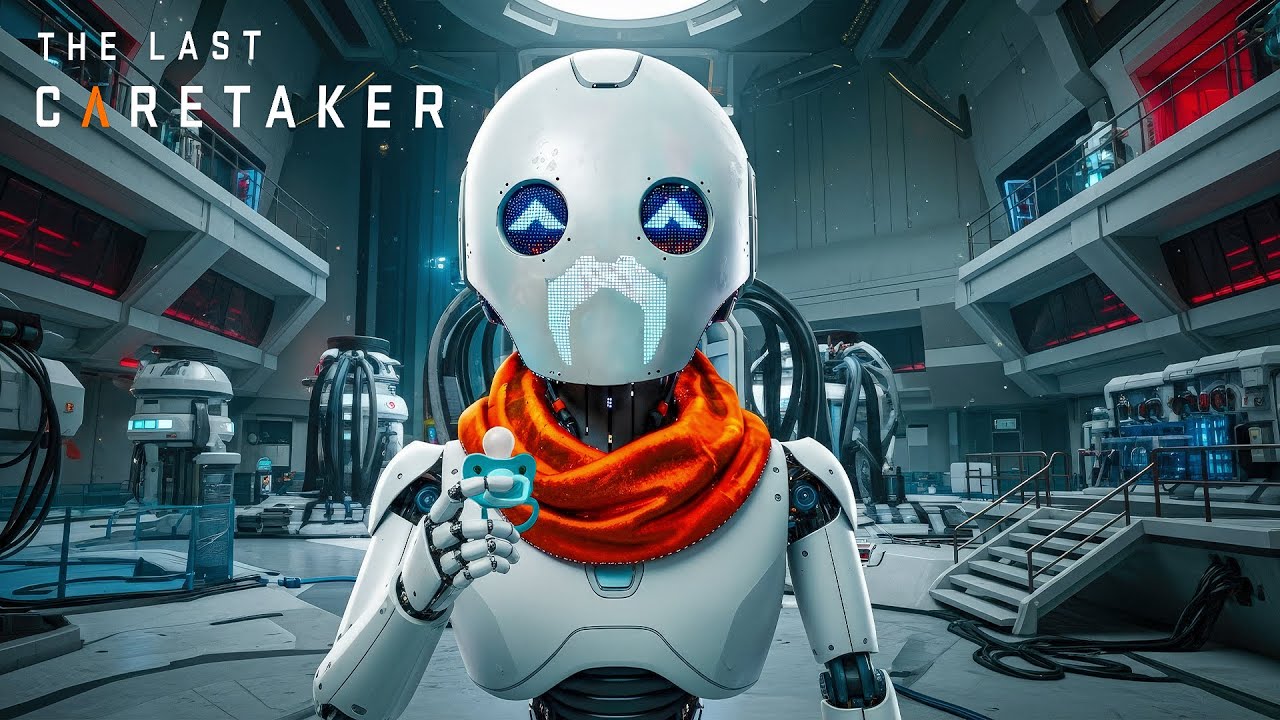 به آخرین پناهگاه انسان ها رسیدم ( جنین انسان ها باید اینجا باشه ) ! 🤖🔥 | The Last Caretaker