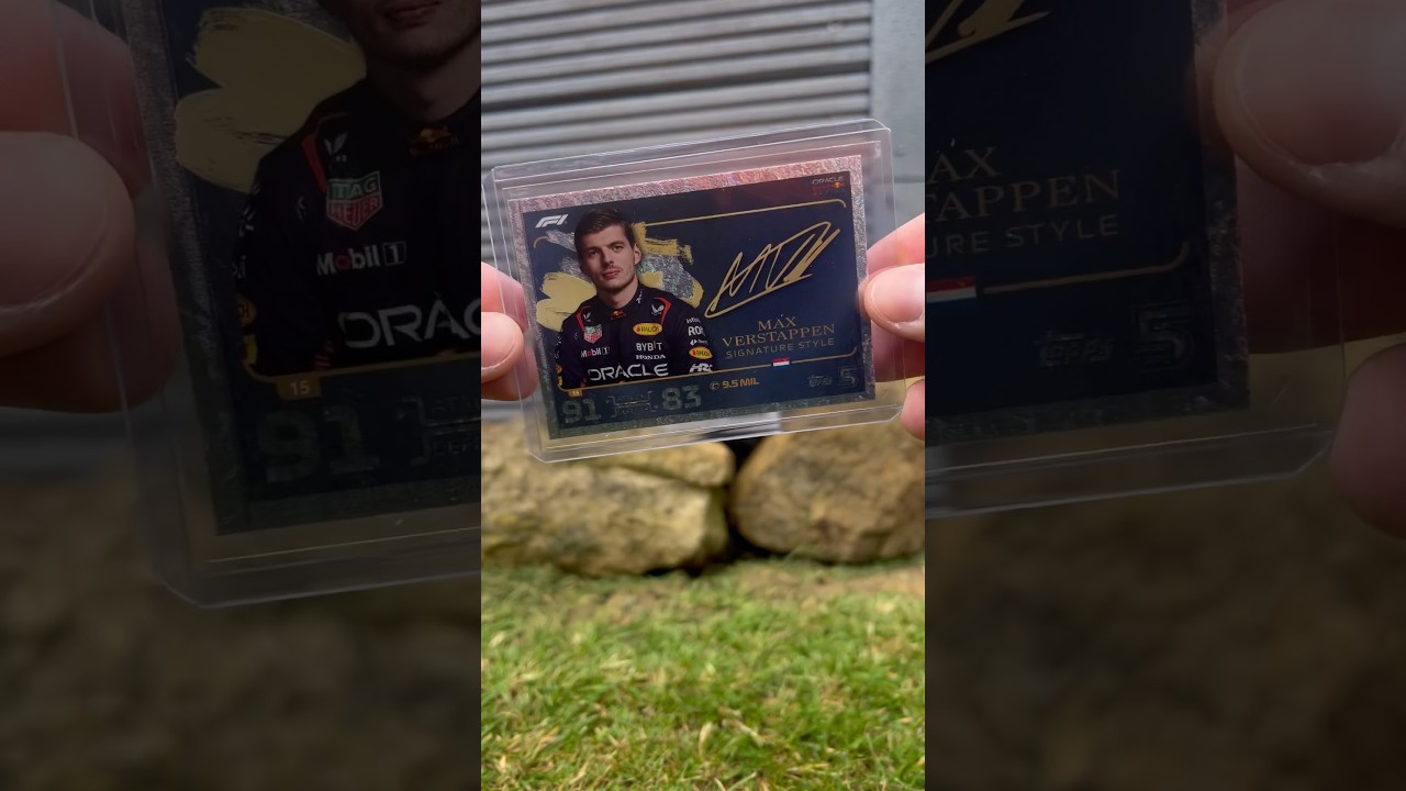 How&rsquo;s your ​Max Verstappen collection looking? #turboattax #topps #f1 #formula1 #redbullracing