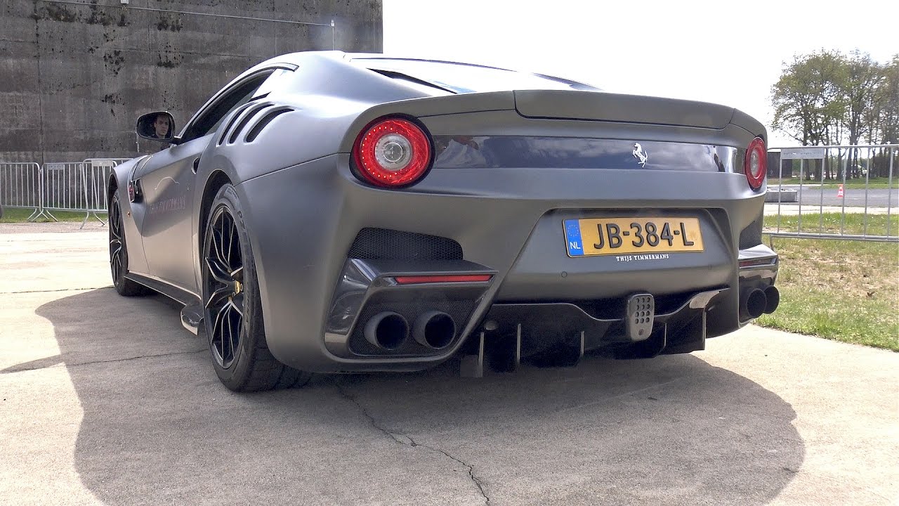 SOUND CHECK: Ferrari F12 TDF - BRUTAL SOUNDS!