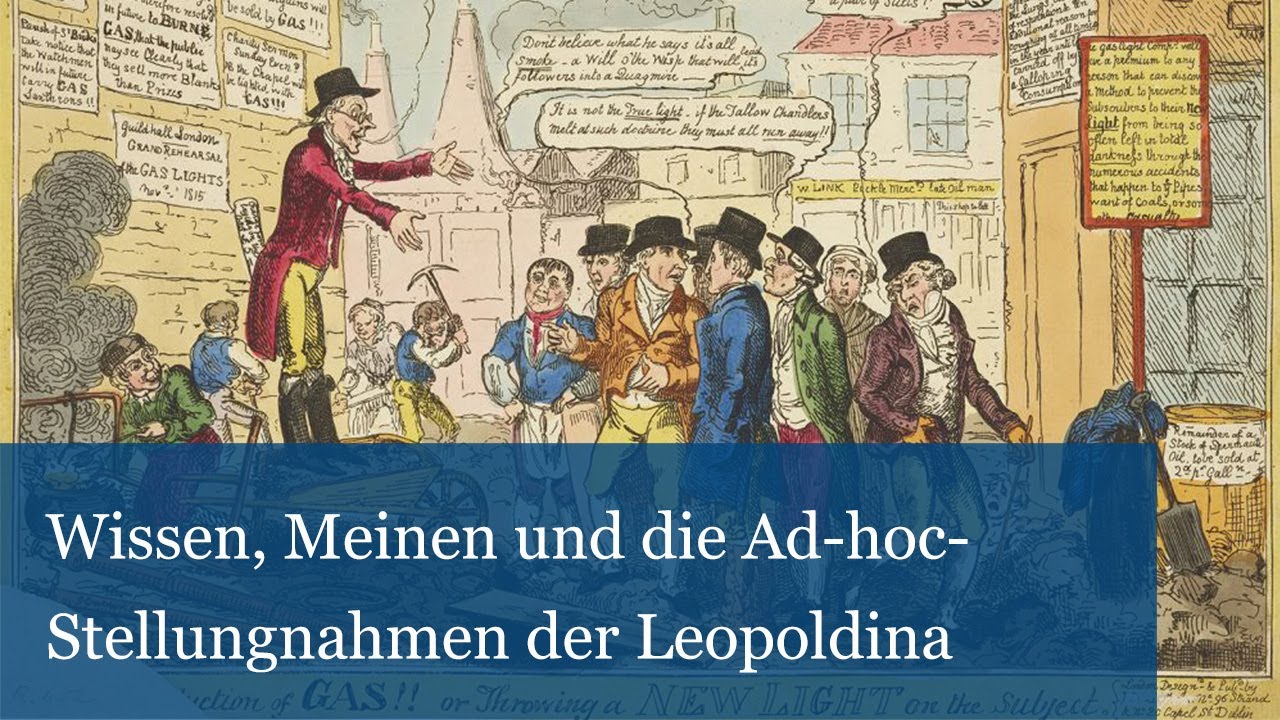 Wissen, Meinen und die Ad-hoc-Stellungnahmen der Leopoldina