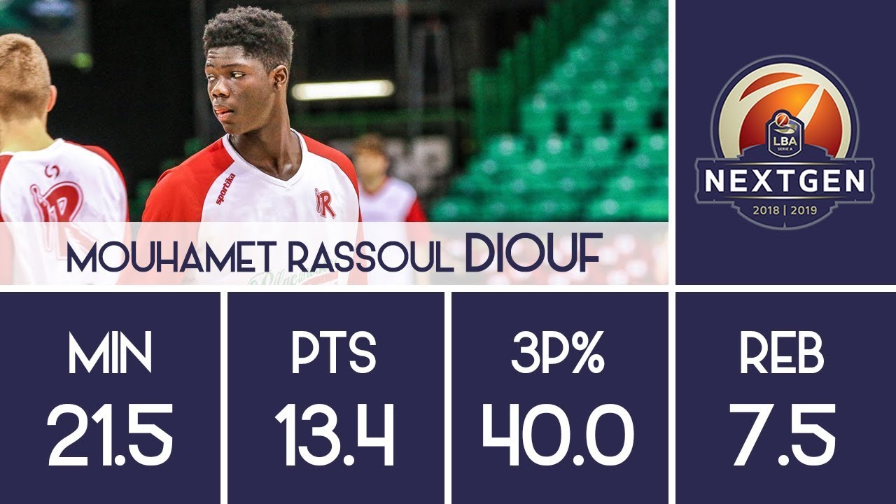 Mouhamet Rassoul Diouf - 2018/19 U18 Next Gen Cup