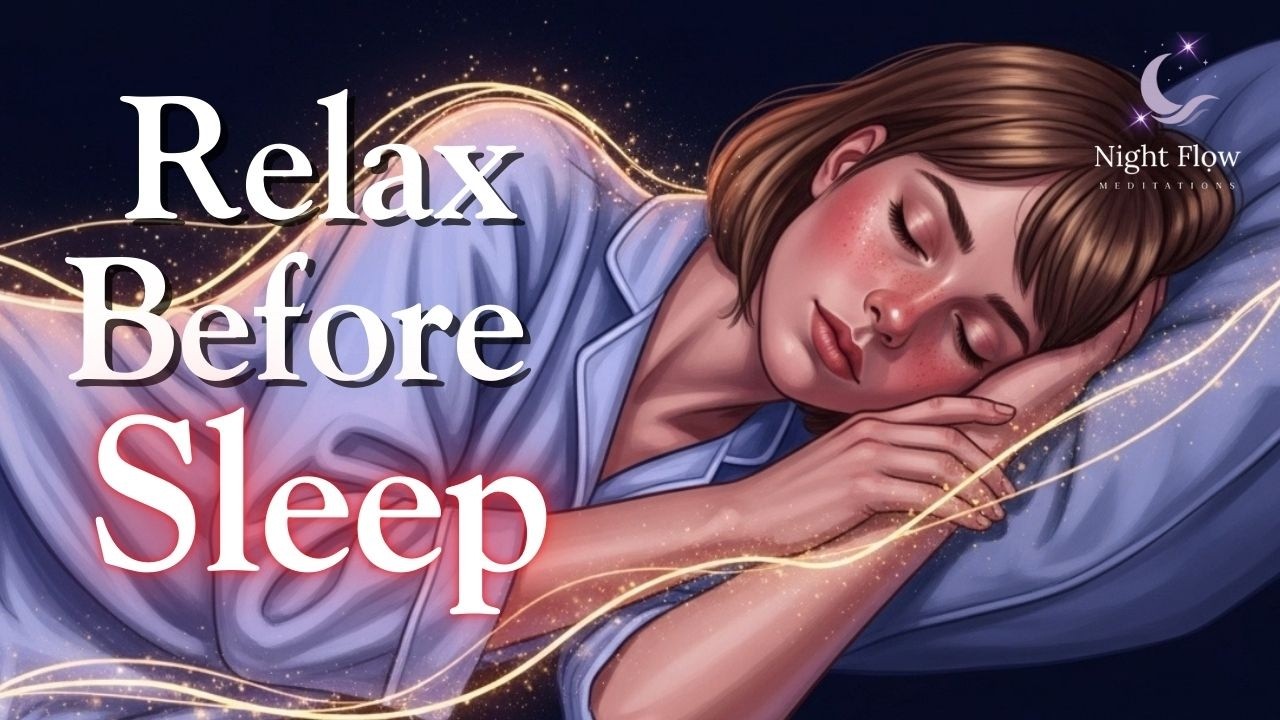 432 Hz + 528 Hz Night Meditation Music | Calm Anxiety & Fall Asleep Naturally