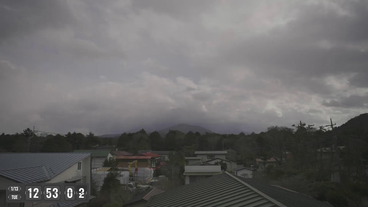 流星の富士山ライブカメラで星空観察！Meteor starry night Mount fuji live camera!