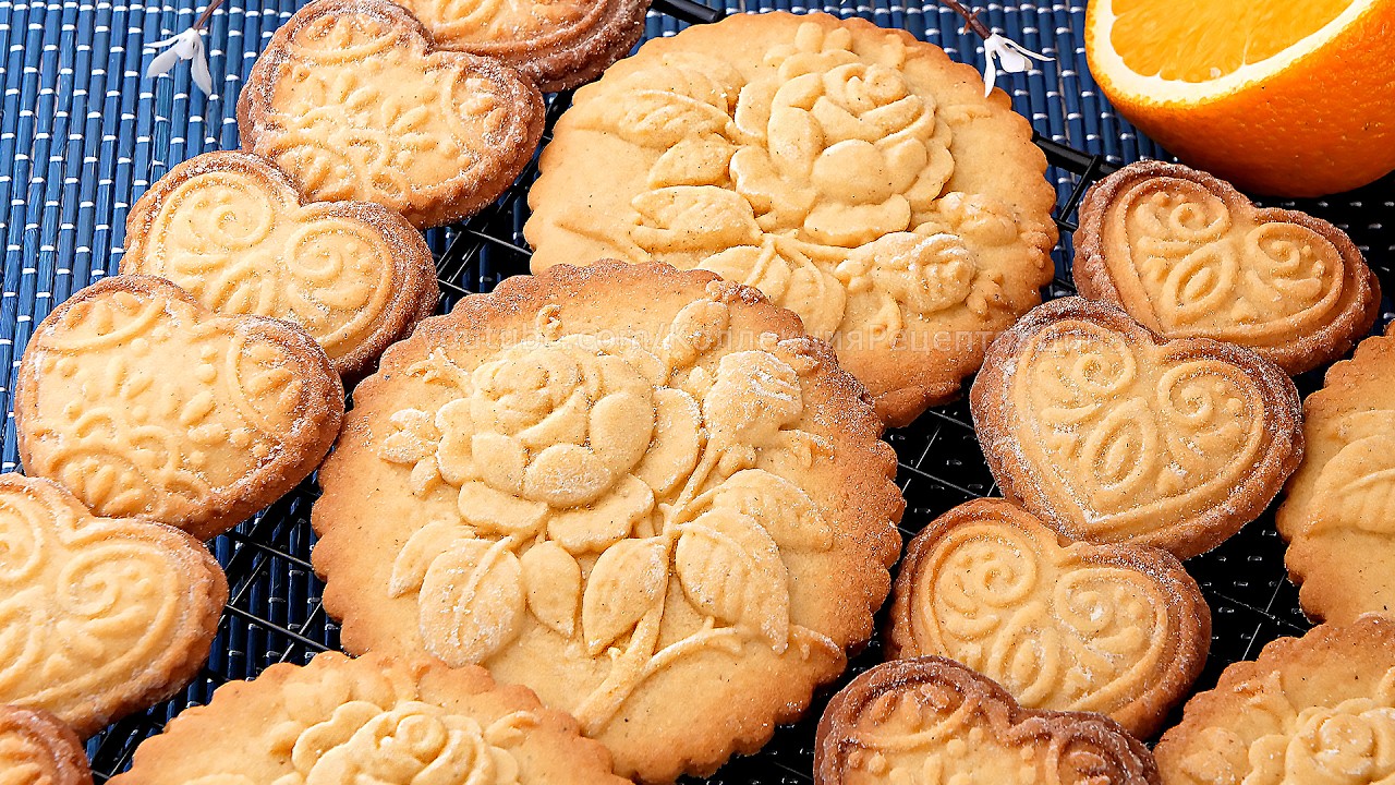 Печенье без Яиц, Молока и Сливочного масла🍪Постное Печенье с Кукурузной мукой на Апельсиновом соке!🍊