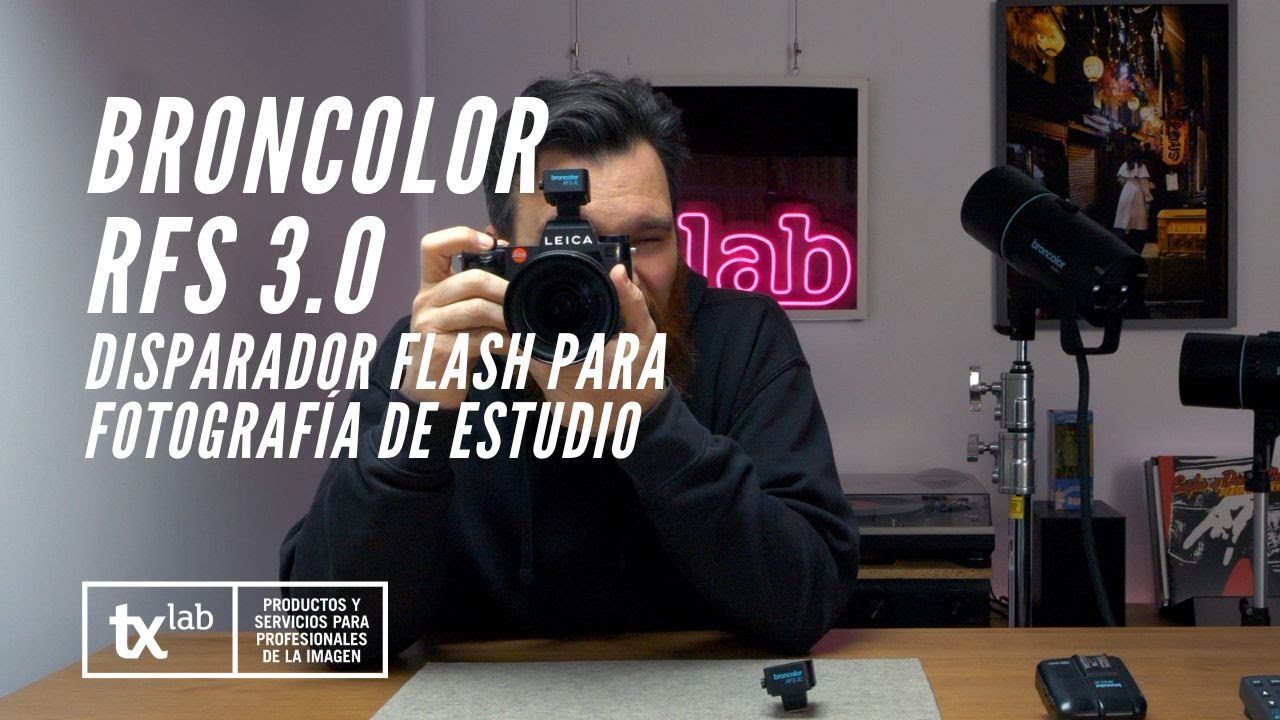 Broncolor RFS 3.0 | Disparador Flash para Fotografía de Estudio