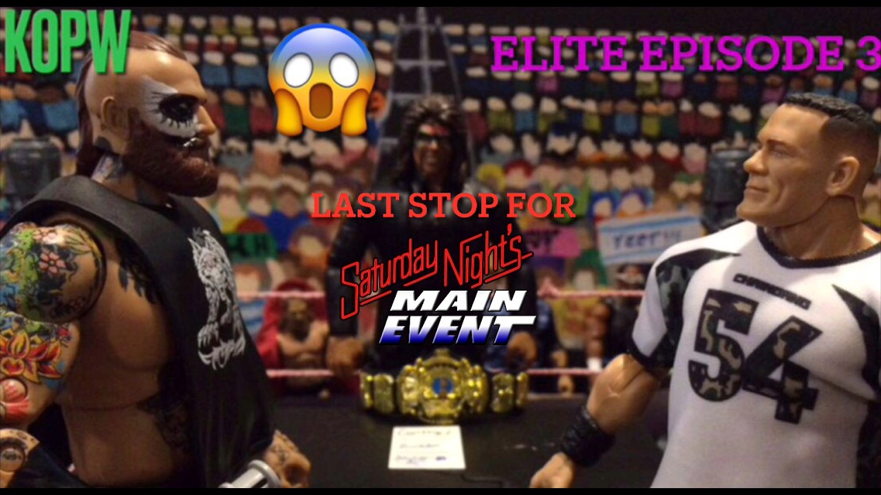 KOPW ELITE EPISODE 3 GO HOME SHOW FOR SNME (Picfed) (WWE Action Figures) (WWE Figure Matches)