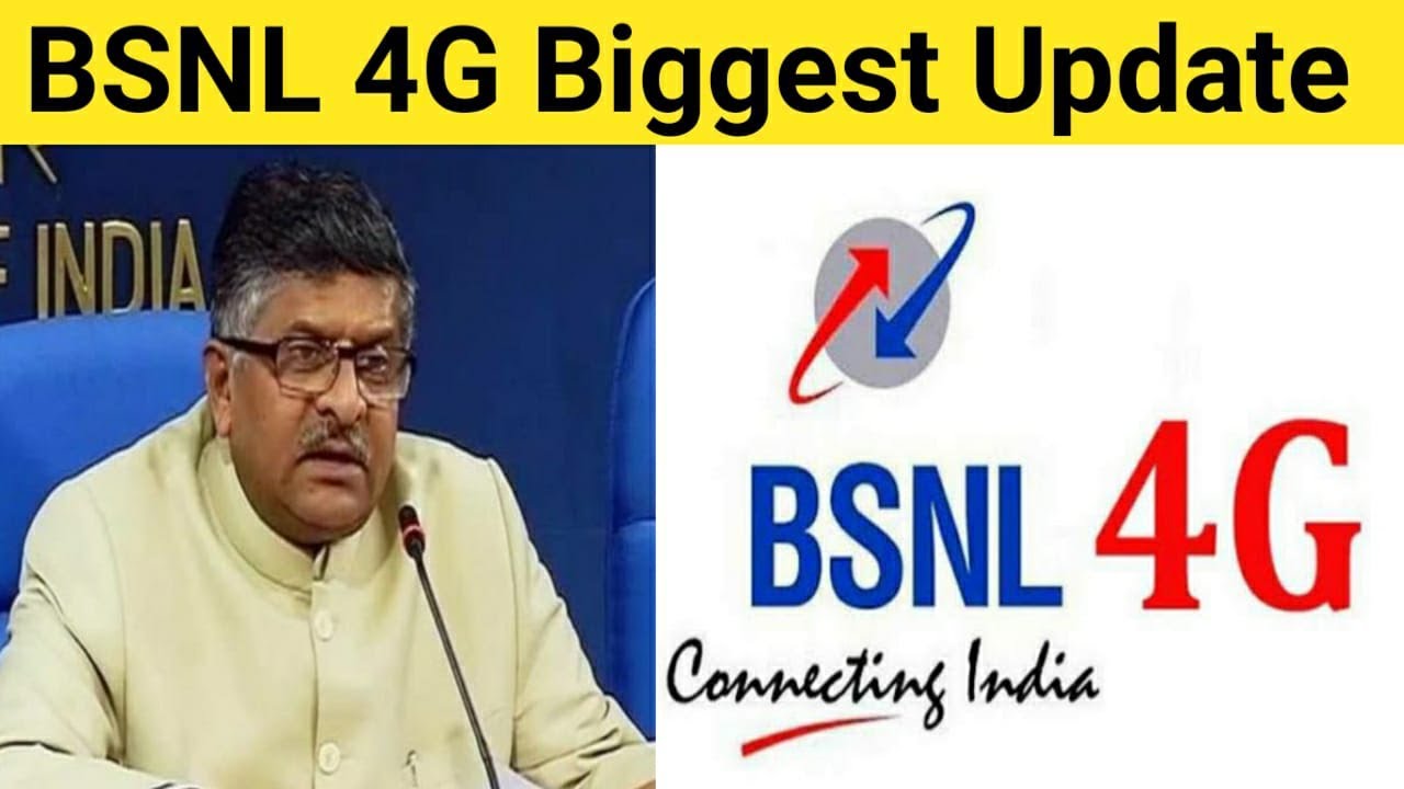 BSNL 4G Biggest Update | No Chinese vendor on BSNL | 4G Launched Become Late