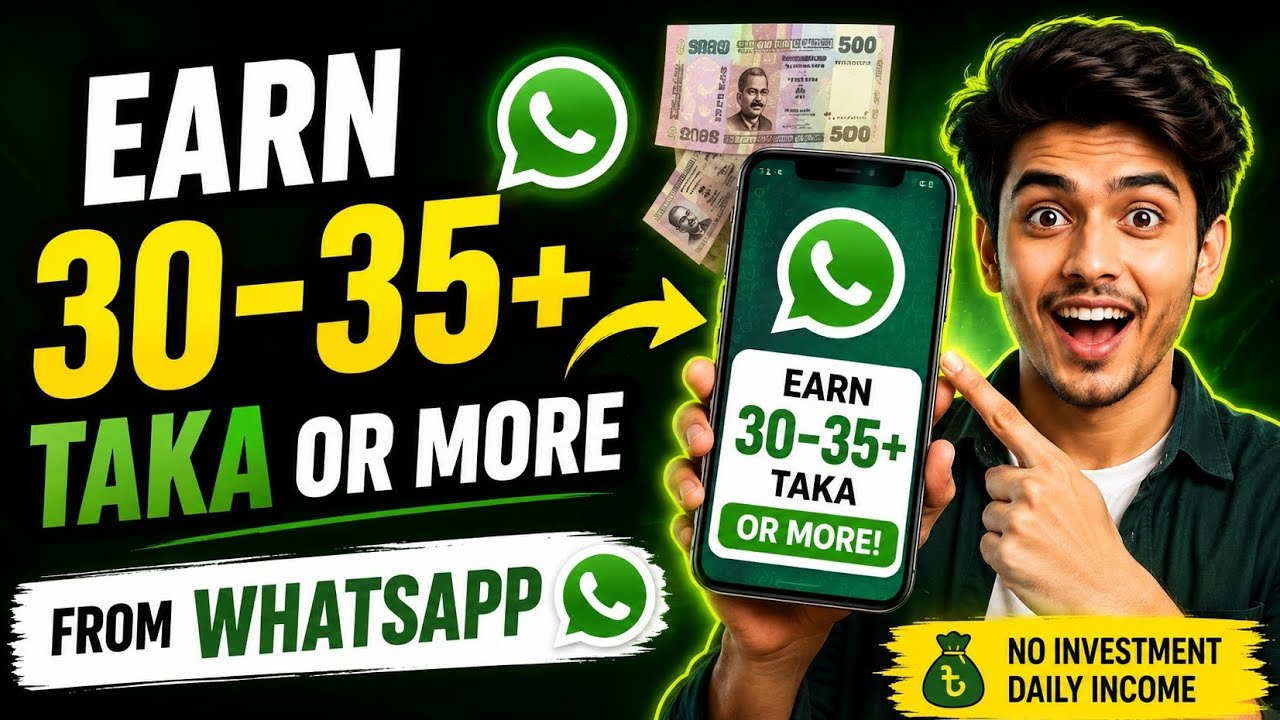 Unlimited WhatsApp Income Method | How To Earn money with Whatsapp (Beginner Guide)
