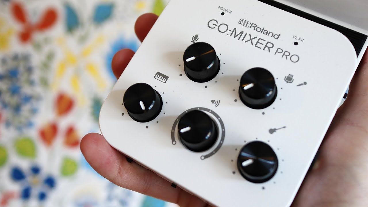 NEW Roland GoMixer PRO - A good solution for synthesizer jam videos!