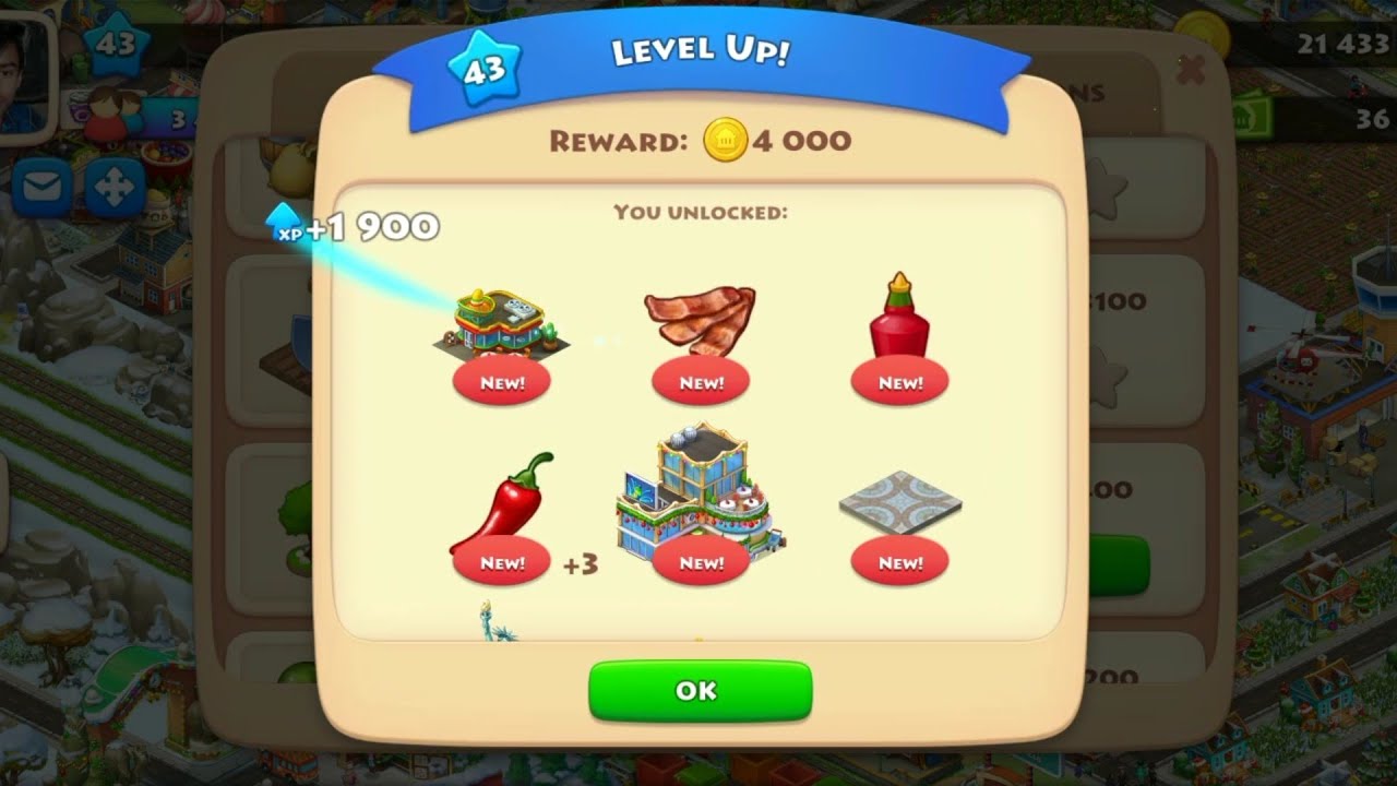 Township LEVEL 43 Gameplay