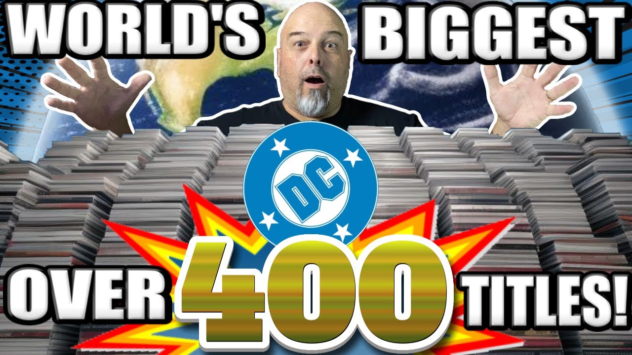 2025 BIGGEST DC Comics Superhero DVD Blu-ray 4kHD Collection of Physical Media on YouTube