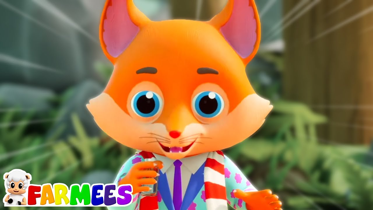 Ek Chatur Siyar, एक चतुर सियार, Hindi Song for Babies & Nursery Rhymes