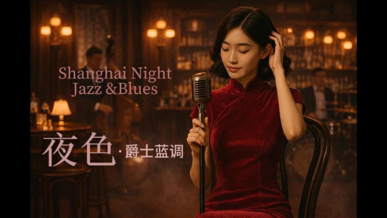 夜色慢慢・红绒爵色｜1920s上海爵士蓝调夜间陪伴