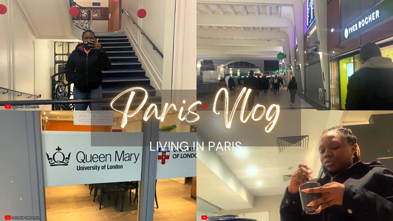 LIFE AS AN LLM STUDENT IN PARIS || NIGERIAN IN PARIS | LIVING IN PARIS VLOG #1