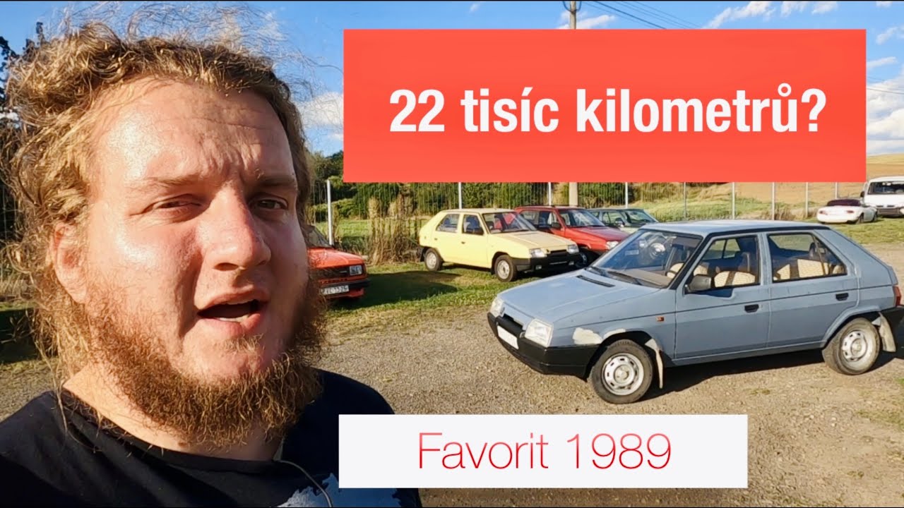 Škoda Favorit 1989 | Najeto jen 22tis km | Za kolik se vydraží?