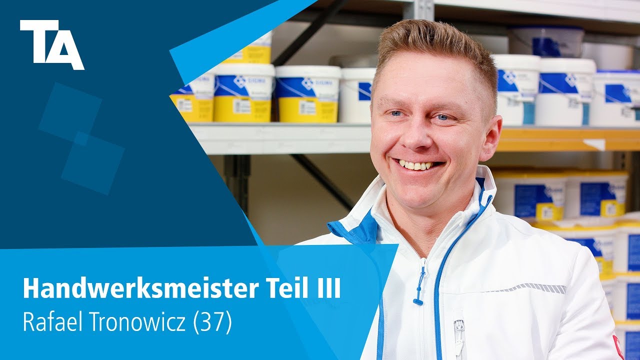 Handwerksmeister Teil 3 - Rafael Tronowicz (37) - Erfahrungsbericht