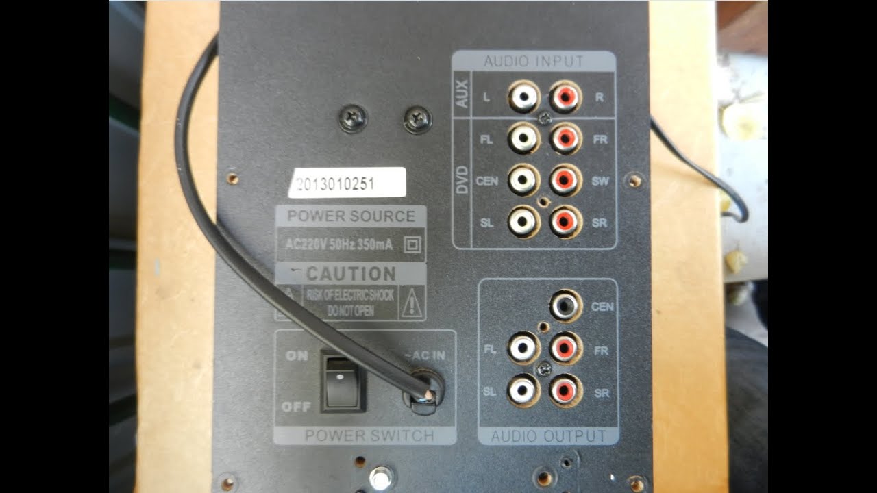🔊Ремонт акустической системы Gemix HT-1050 Black