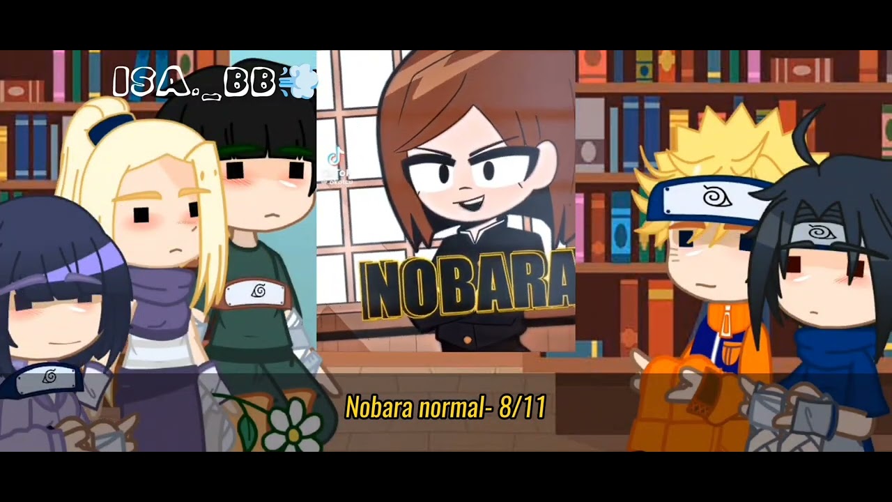 🩷💨Naruto e seus amigos react tô Sakura Haruno as Nobara 🩷💨