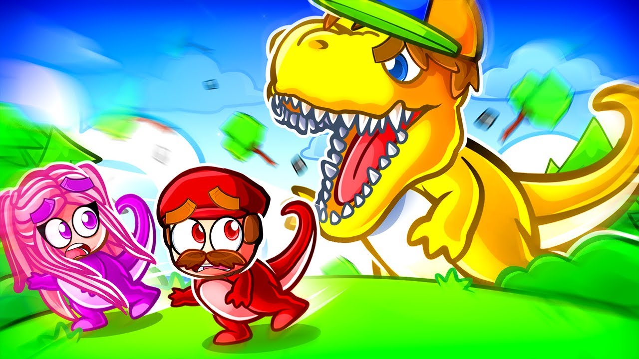 Becoming The BIGGEST DINOSAUR in Roblox!