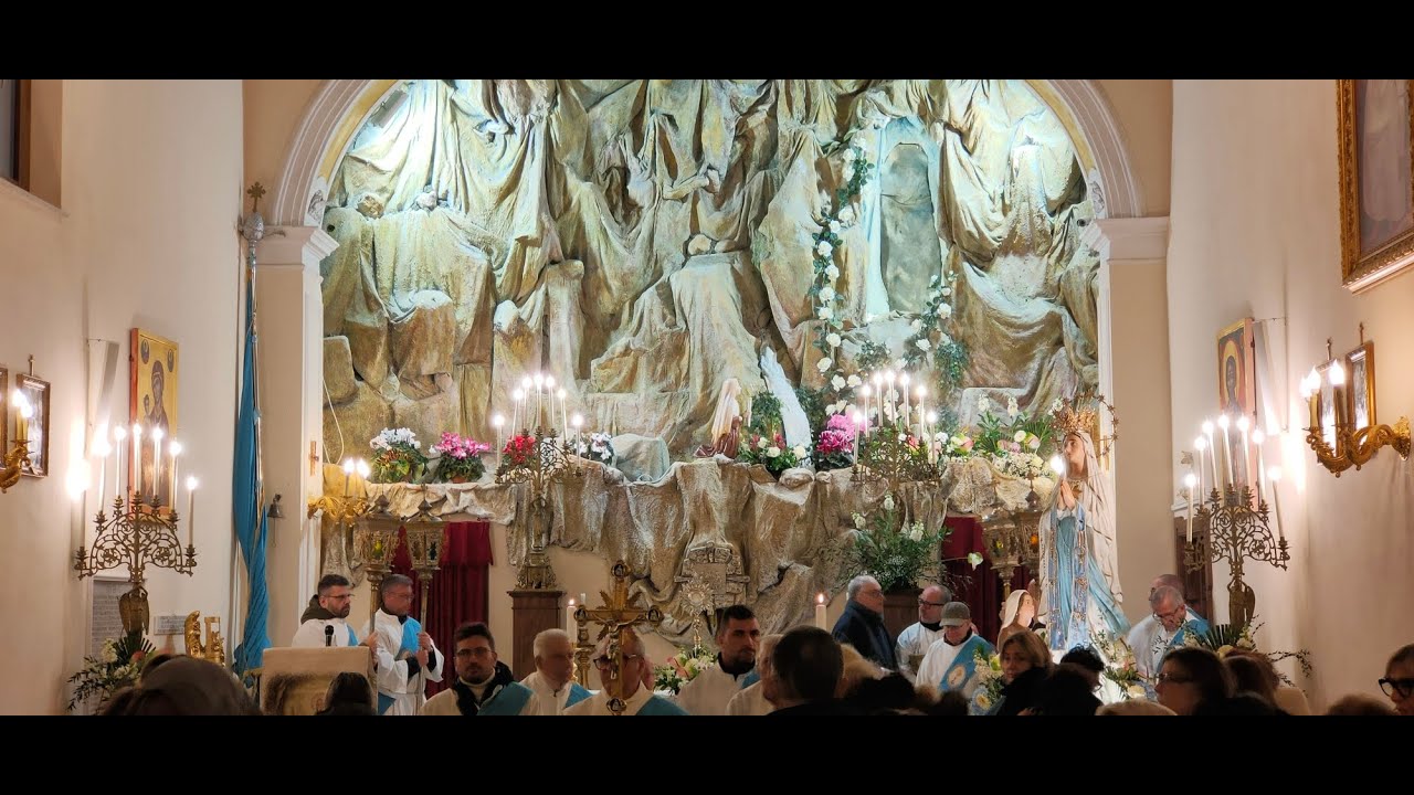 Lucera (FG), Beata Vergine di Lourdes- La processione - DIRETTA