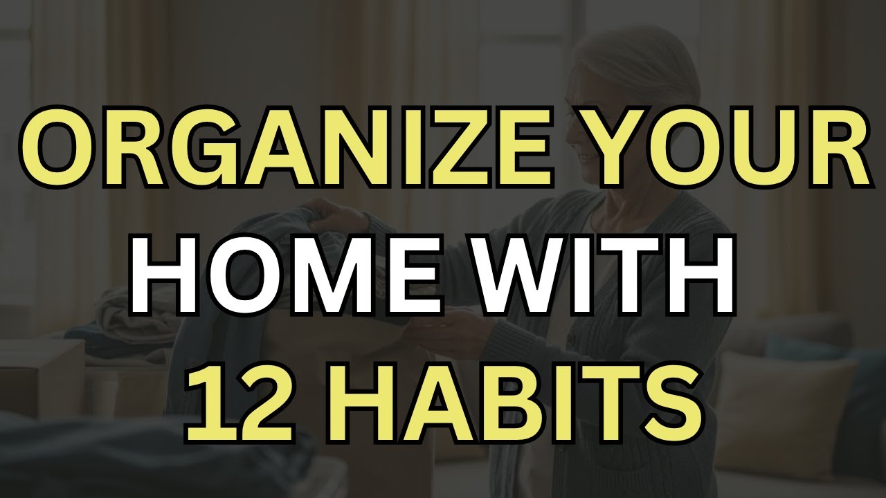 12 Tiny Habits That Keep My Home Always Clean & Perfectly Organized!