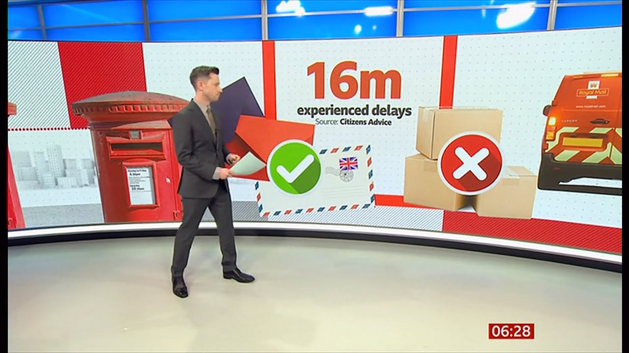 Royal Mail delivered Christmas letters and parcels late to about 16m people (UK) 29/Jan/2026
