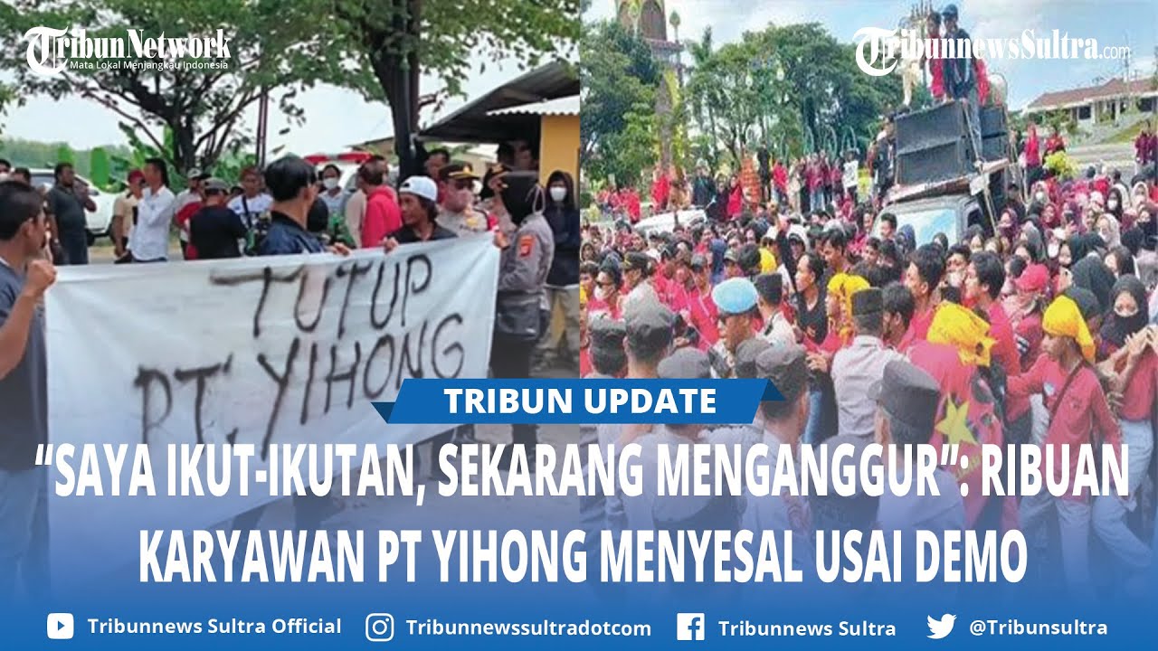 NASIB Ribuan Karyawan PT Yihong Kena PHK Minta Dipekerjakan Lagi, Kemarin Demo Desak Tutup Pabrik