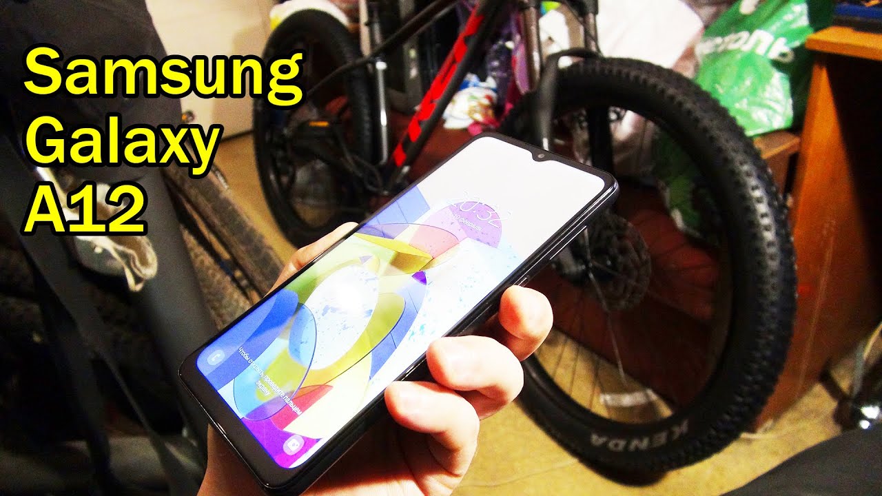 Samsung Galaxy A12 32 ГБ А127F смартфон обзор отзыв