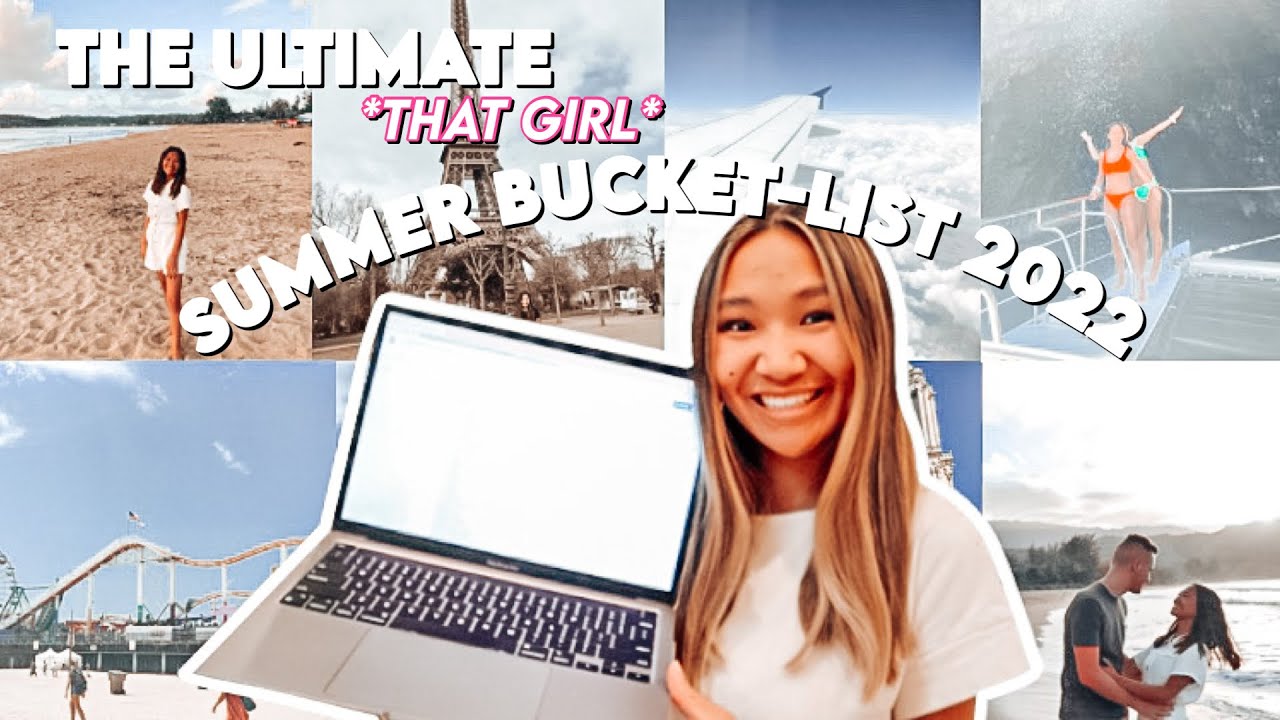 SUMMER BUCKET LIST 2022 | 80+ THINGS YOU NEED TO DO THIS SUMMER