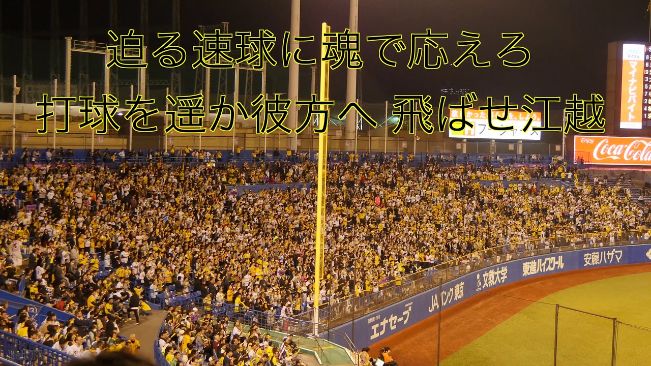 阪神タイガース 江越大賀応援歌 明治神宮球場