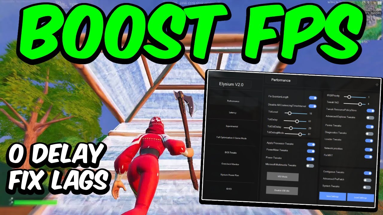Повышение FPS в Fortnite в 2026 году - Руководство по повышению FPS в Fortnite 😍✅
