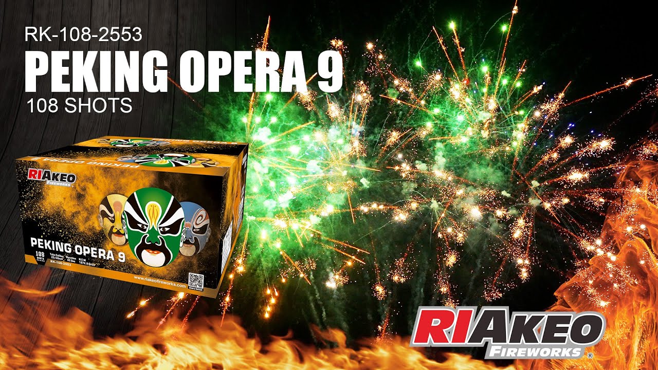 PEKING OPERA 9 ► RK-108-2553 ► RIAKEO FIREWORKS