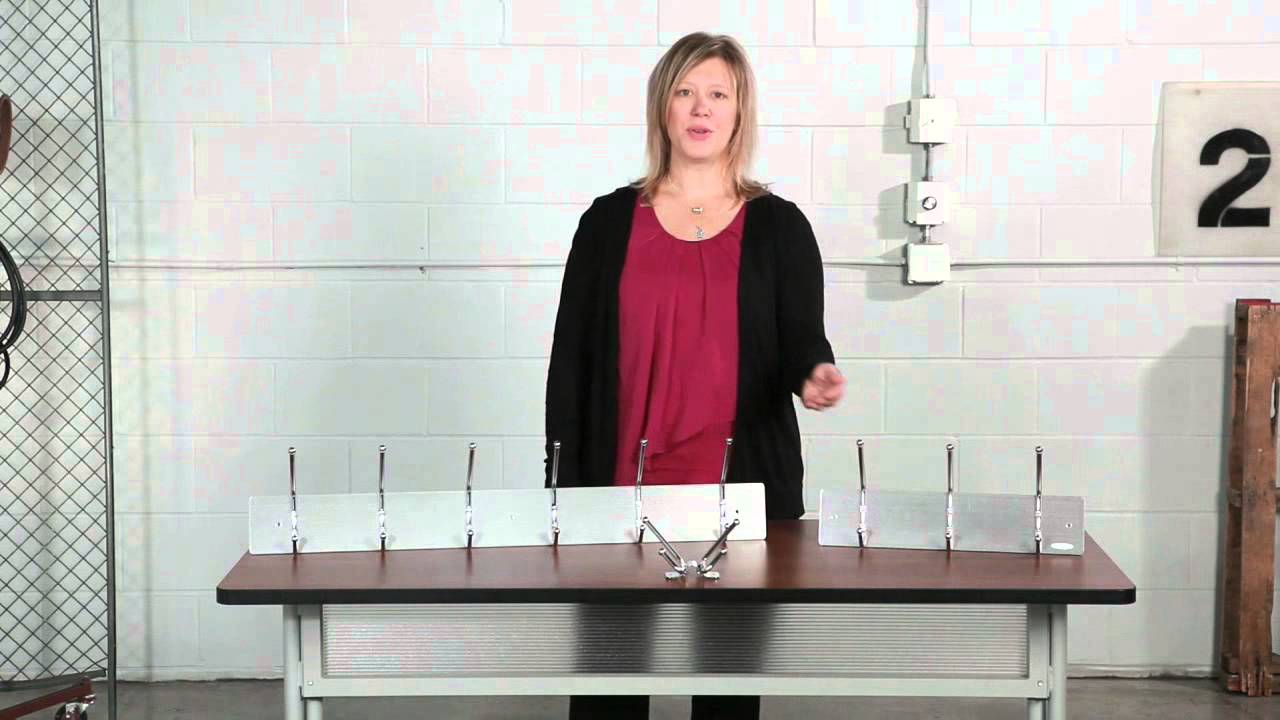 Steel & Aluminium Coat Rack