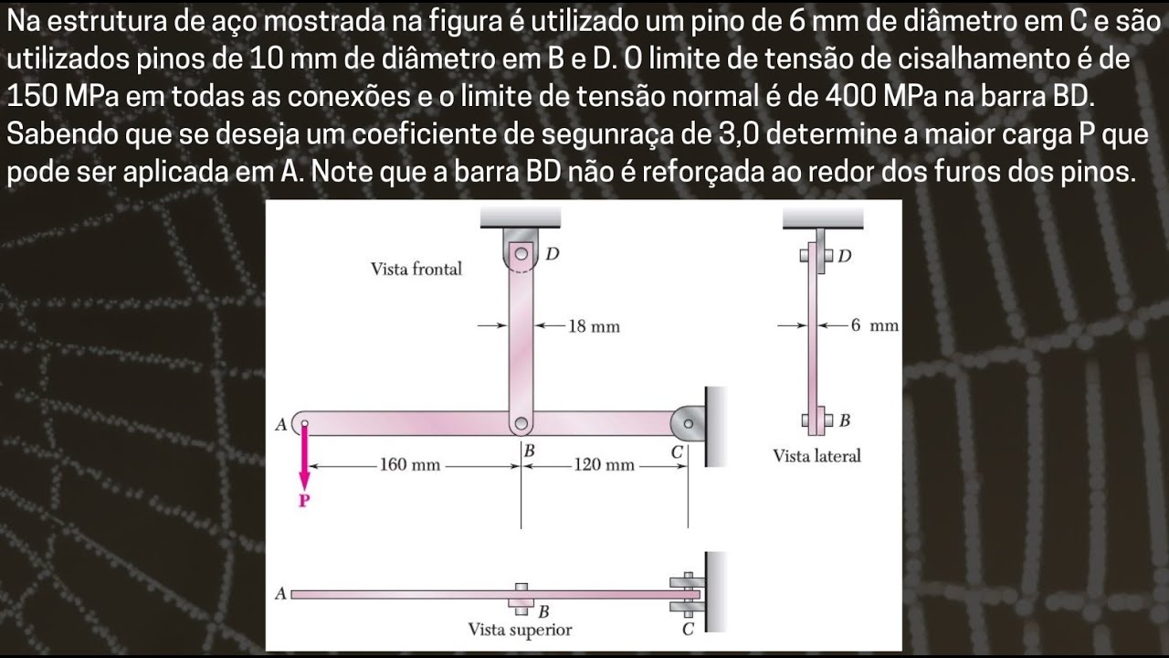 Conexões Parafusadas   Exercício 04