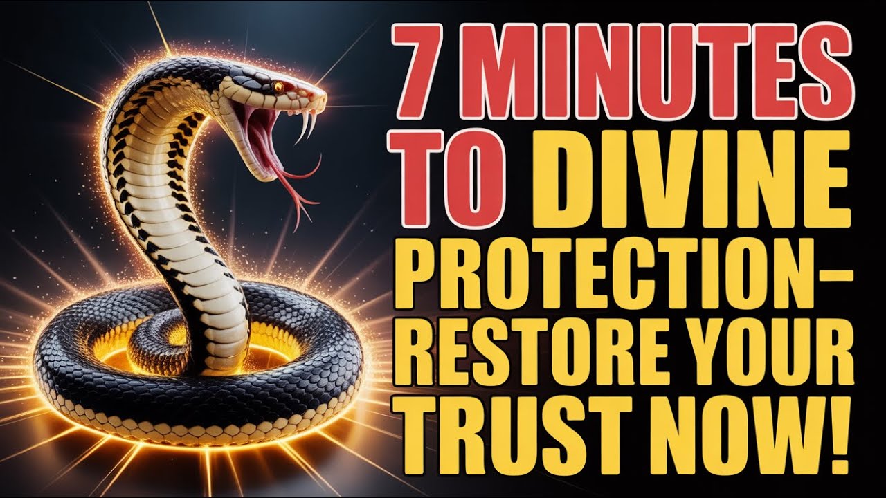 Discover the POWERFUL 7-Minute Anointed Prayer for DIVINE Protection & RESTORING Trust in God!