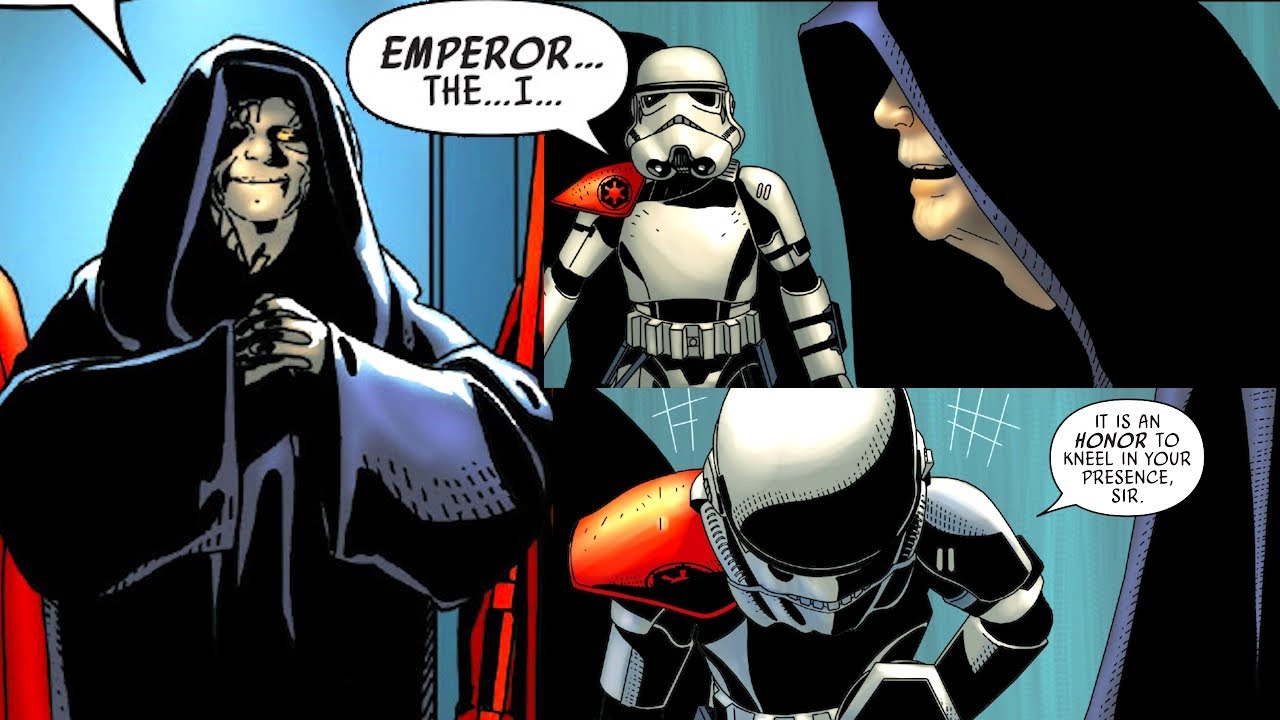 Штурмовик, который случайно УВИДЕЛ лицо Палпатина!