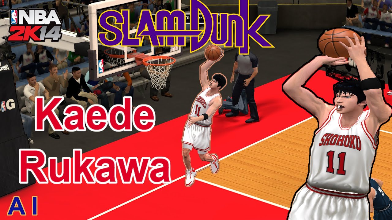 NBA 2k14 - Kaede Rukawa ( Slam Dunk )