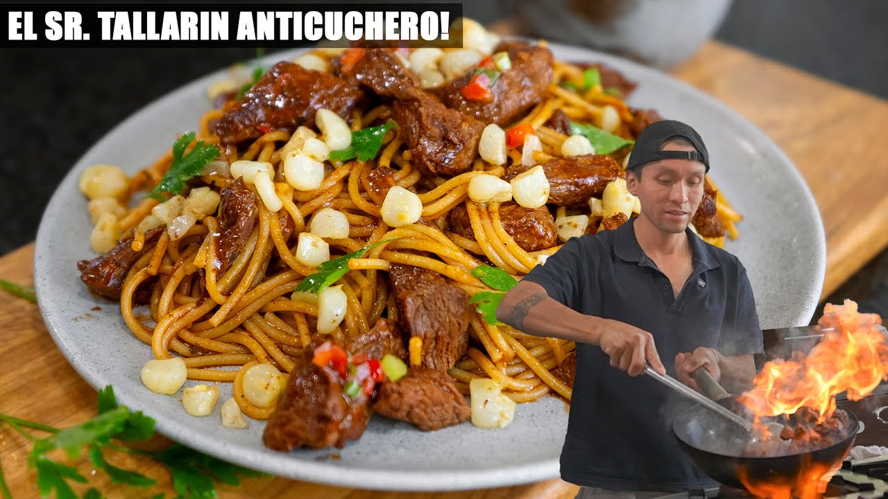 Como hacer unos buenos Tallarines de carne anticuheros en un toque | Abelca