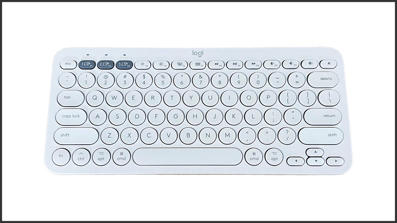 Setting Up A Logitech for Mac Bluetooth Keyboard