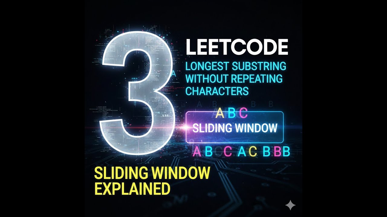 LEET CODE 3|| LONGEST SUBSTRING WITHOUT REPEATING CHARACTERS || #slidingwindow #LEETCODE3 #leetcode