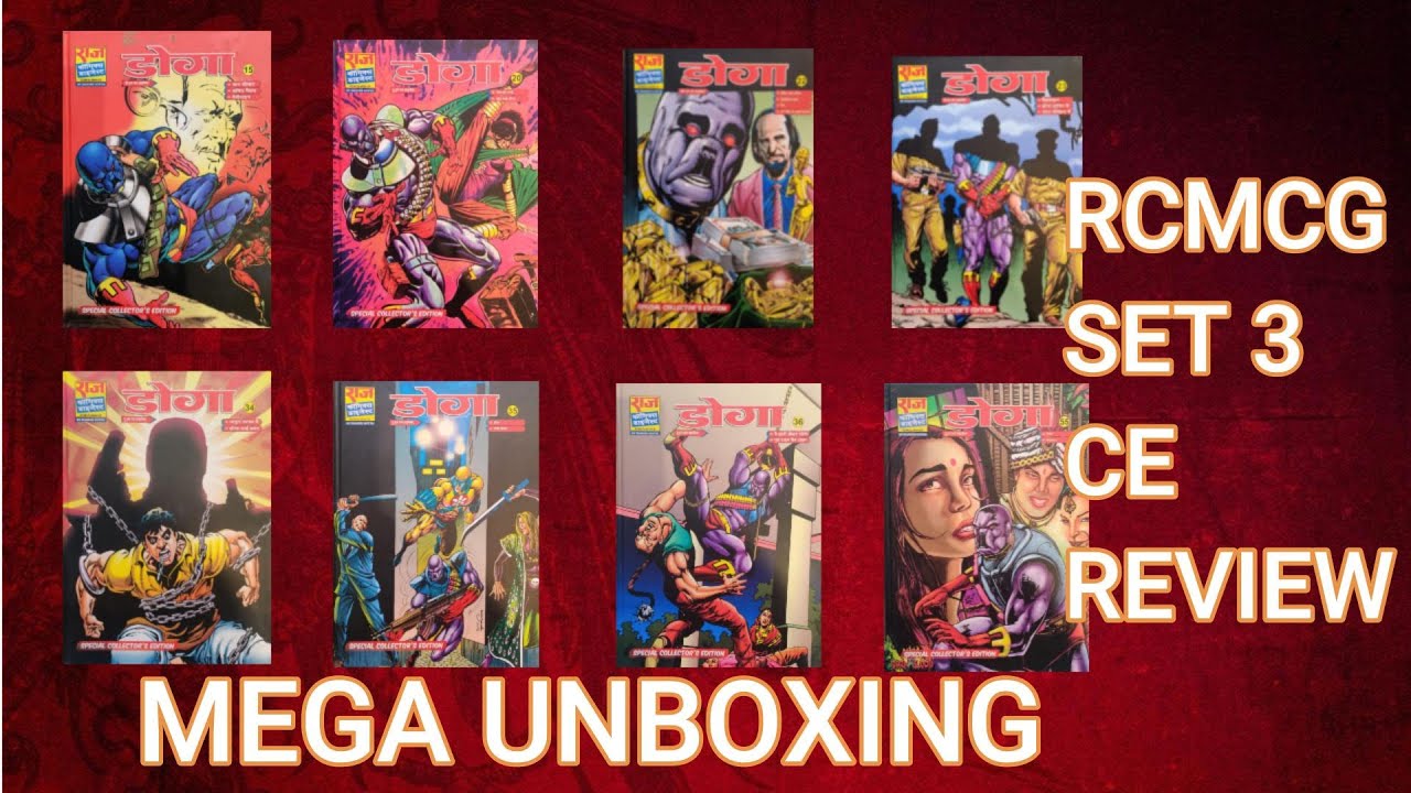 MEGA UNBOXING| RCMCG SET 3 DOGA CE REVIEW| GOJO SET| BANKELAL LOK YATRA SET 4| GENERAL SET 2|