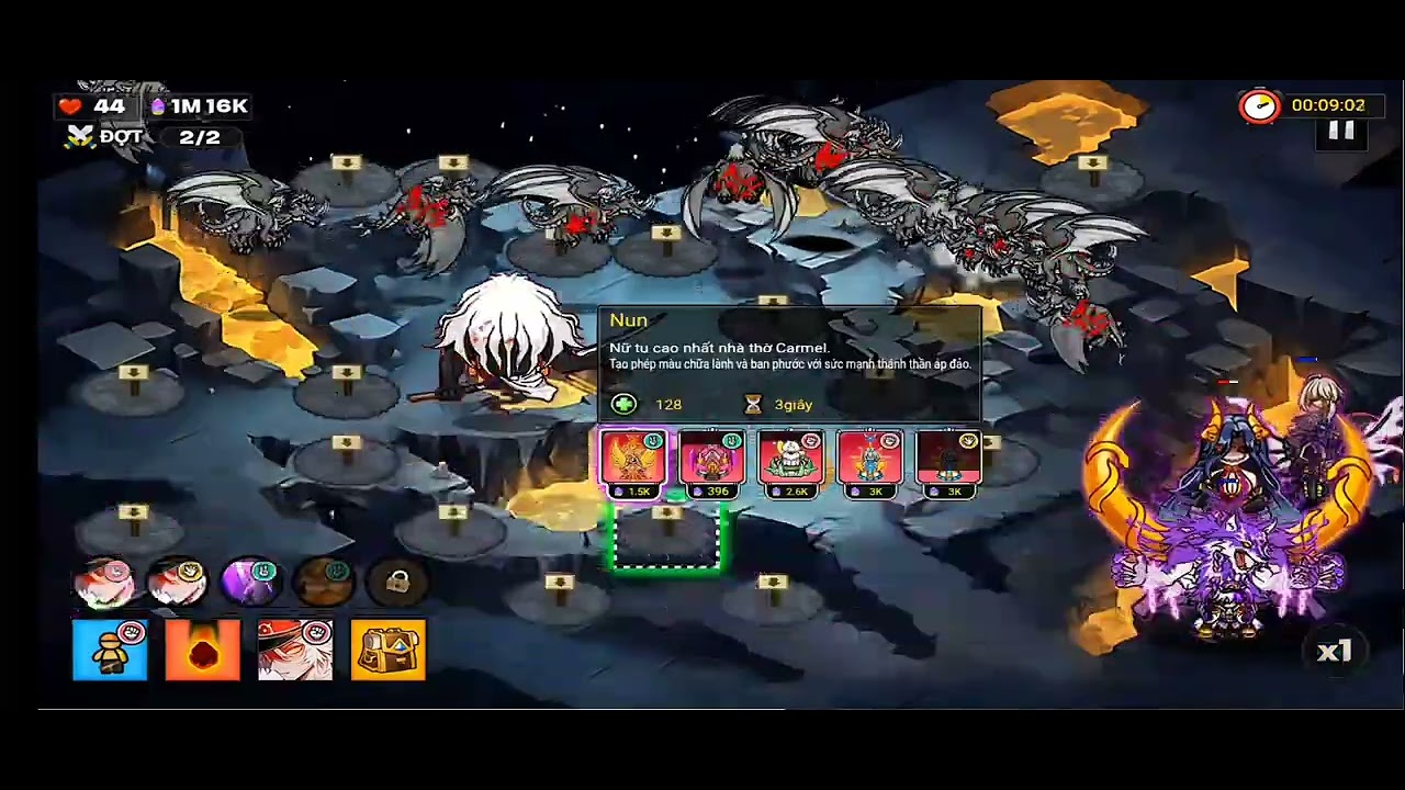 Cách đánh bang hội ko rồng awk cho AE #goldtowerdefence Flasdz GTD 